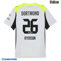 Camisa de Futebol Borussia Dortmund Julian Ryerson #26 Equipamento Secundário 2025-26 Manga Curta